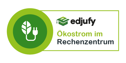 edjufy Siegel: Ökostrom im Rechenzentrum