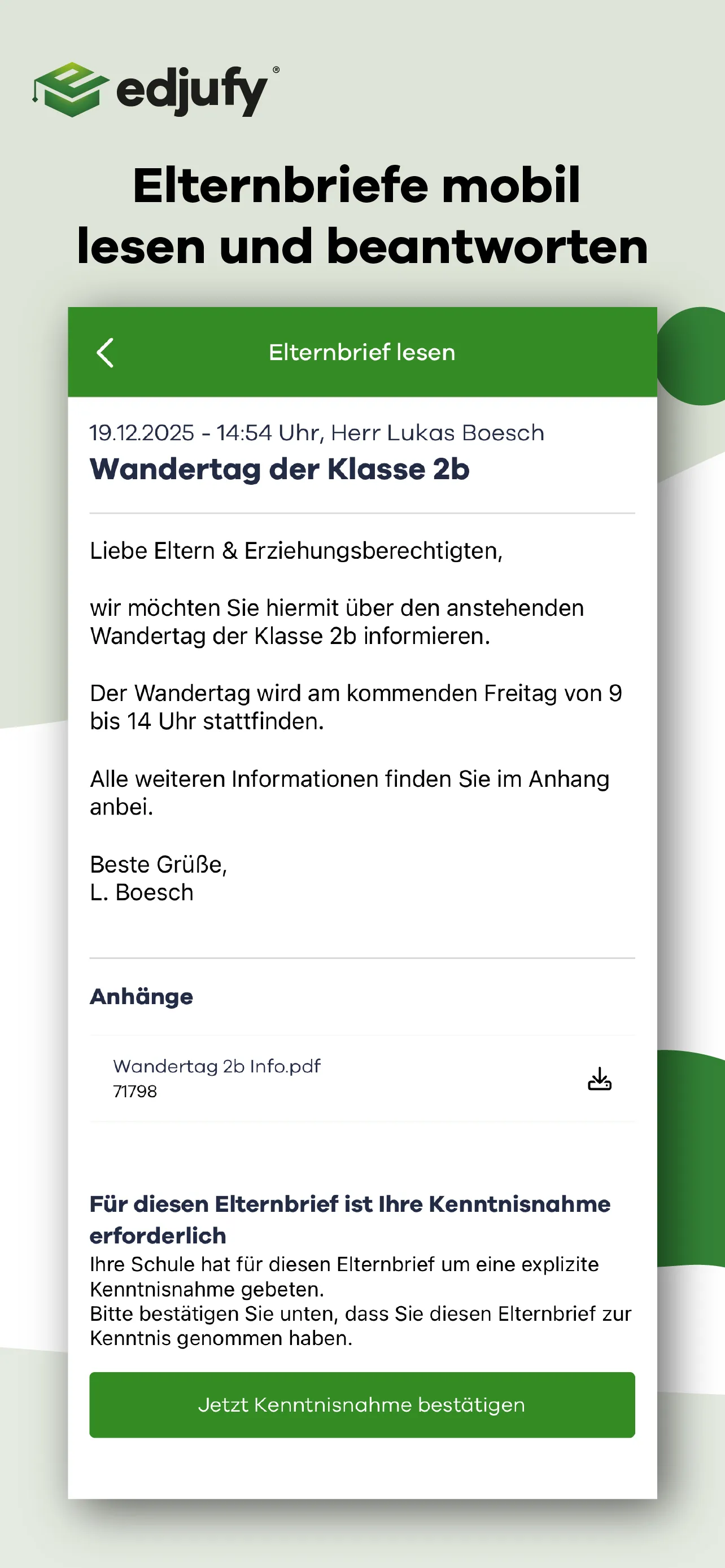 edjufy Mobile App Screenshot 1